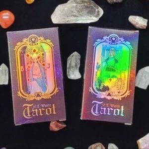 Holographic Tarot Cards for Beginners Classic Rider Waite NEW Sealed
